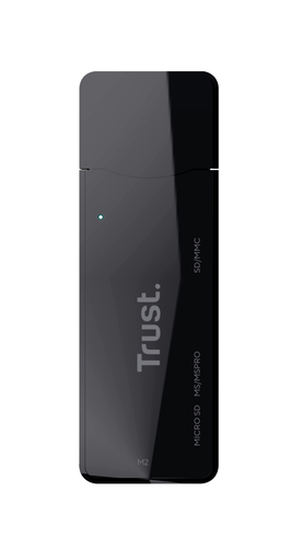 Trust Nanga Kartenleser - USB 3.1 - Extern - microSD, Memory Stick, Memory Stick Micro (M2), Memory Stick PRO, SD, MultiMe