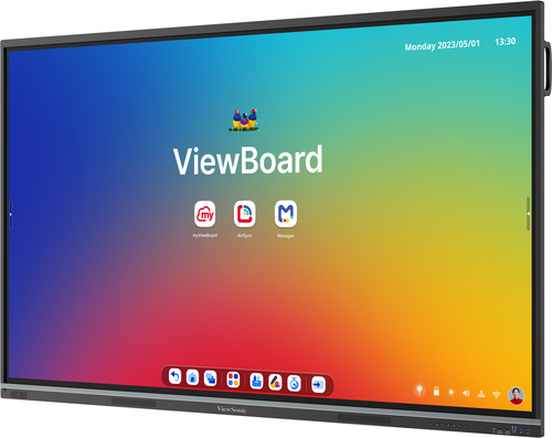 ViewSonic ViewBoard IFP8651-3C 2174,24 mm 4K UHD LCD Collaboration Display - 8 GB - Ultra Fine Touch (UFT) - Touchscreen -