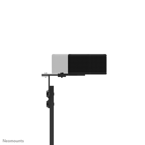 Neomounts Mounting Shelf for Video Bar, Multimedia Device, Display Screen - Black - Height Adjustable - 9 kg Load Capacity