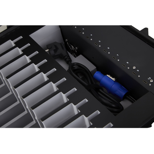 DEQSTER KT10C (2nd Gen.) Aufbewahrungsbehälter (Hülle) für Tablet - External Dimensions: 440 mm Breite x 240 mm Tiefe x 55