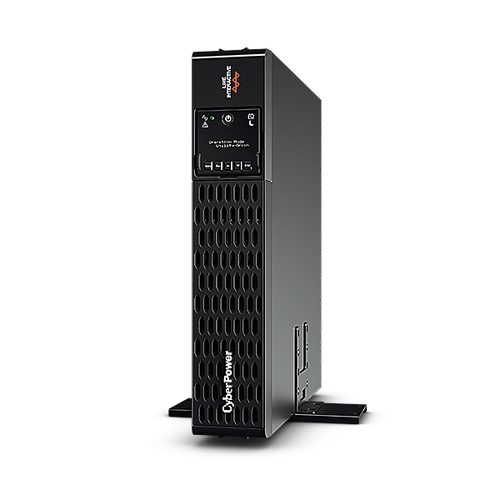 CyberPower Smart App PR2200ERT2U Line-interactive UPS - 2.20 kVA/2.20 kW - 2U Rack/Tower - AVR - 3 Hour Recharge - 3 Minut