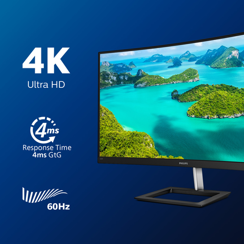 Philips E Line 328E1CA/00. Display diagonal: 80 cm (31.5"), Display resolution: 3840 x 2160 pixels, HD type: 4K Ultra HD, 