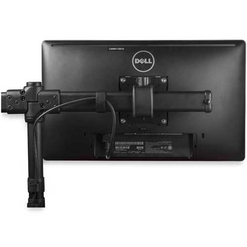 StarTech.com Desk-Mount Dual-Monitor Arm, For up to 27"(17.6lb/8kg) Monitors, Low Profile Design, Clamp/Grommet Mount, Dua