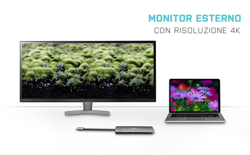 Docking station i-tec USB 3.1 Tipo C per Tablet, Smartphone, Computer portatile - 100 W - 5 x Porte USB - 3 x USB 3.0 - Re