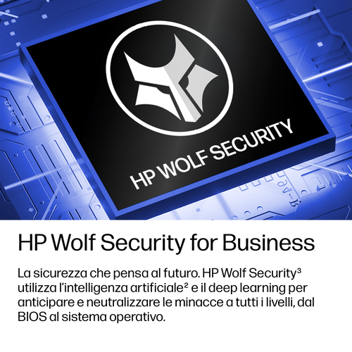 HP ProBook 4 G2a AI PC Wolf Pro Security Edition. Tipo di prodotto: Computer portatile, Fattore di forma: Clamshell. Famig