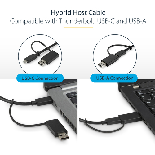 StarTech.com DK30C2DPEPUE. Übertragungstechnik: Kabelgebunden, Hostschnittstelle: USB 3.2 Gen 1 (3.1 Gen 1) Type-C, Kopfhö