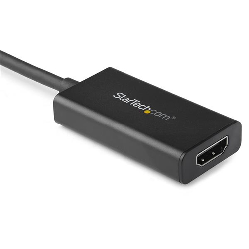 StarTech.com DisplayPort to HDMI Adapter, 4K 60Hz HDR10 Active DisplayPort 1.4 to HDMI 2.0b Converter, Latching DP Connect