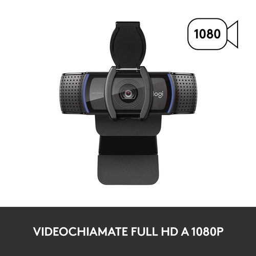 C920s HD PRO webcam 1920 x 1080 Pixel Nero