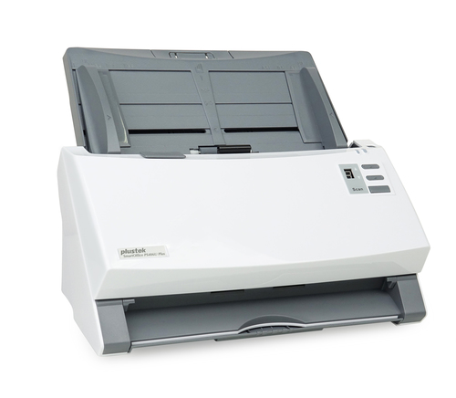 Plustek SmartOffice PS406U Sheetfed Scanner - 600 dpi Optical - 48-bit Color - 16-bit Grayscale - 40 ppm (Mono) - 40 ppm (