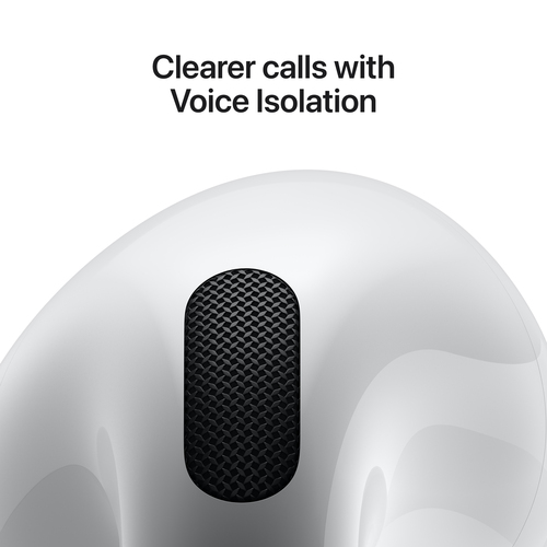 Apple AirPods 4 True Wireless Ohrhörer Stereo Ohrhörerset - Weiß - Siri - Binaural - In-Ear - Bluetooth