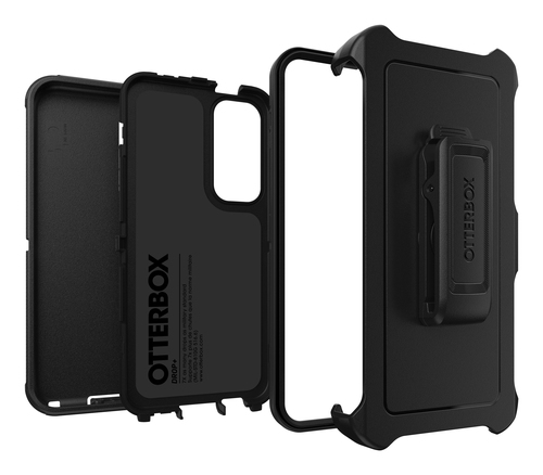 OtterBox Defender Estojo para Samsung Smartphone - Texturizado - Preto - Resistente a quedas, Resistente a Danos, Absorção