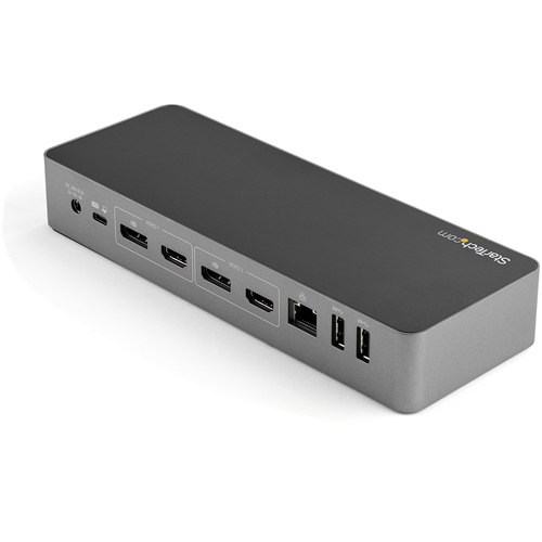 StarTech.com DK30C2DPEPUE. Übertragungstechnik: Kabelgebunden, Hostschnittstelle: USB 3.2 Gen 1 (3.1 Gen 1) Type-C, Kopfhö