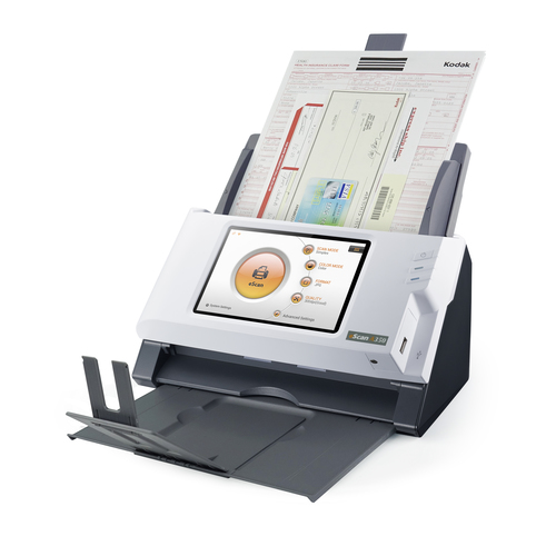 Plustek eScan A350 Sheetfed Scanner - 600 dpi Optical - 48-bit Color - 16-bit Grayscale - 25 ppm (Mono) - 25 ppm (Color) -