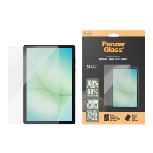 PanzerGlass Screen Protector for Samsung Galaxy Tab A9+ - For Widescreen LCD Tablet