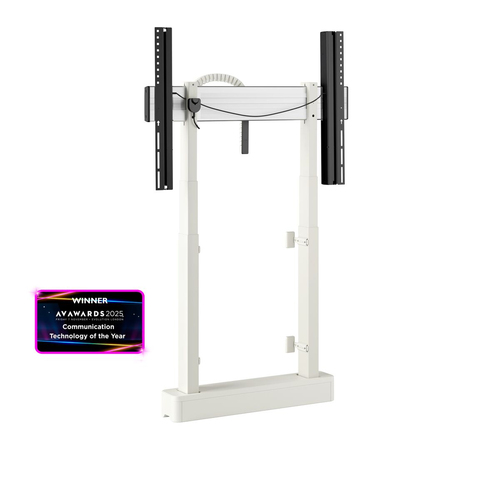 Vogel's RISE 2000W Lift für Whiteboard, LCD-Display - Weiß - Höhenverstellbar - Bildschirmgröße: 139,7 cm bis 248,9 cm (98