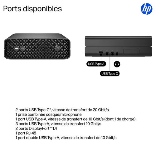 HP Z2MiniG1i Ultra7-265/512 W11P Dutch/French localization - Workstation. Processor family: Intel Core Ultra 7, Processor 