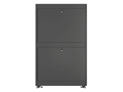 VERTIV VR 42U Gabinete de rack para Servidor, Painel de ligação, Interruptor LAN - 600 mm Largura de rack x 1215 mm Profun