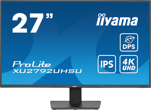 iiyama ProLite XU2792UHSU-B6 27 Zoll Class 4K UHD LED-Monitor - 16:9 Format - Mattschwarz - 68,6 cm (27 Zoll) Viewable - I