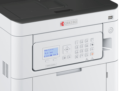 Kyocera Ecosys PA4000cx - Desktop Kabel Laserdrucker - Farbe - 1200 x 1200 dpi Druckauflösung - Duplexdruck, Automatisch -
