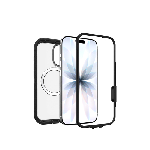 OtterBox Defender Pro XT Clear. Tipo de mala: Capa, Compatibilidade da marca: Apple, Compatibilidade: iPhone 17, Tamanho m