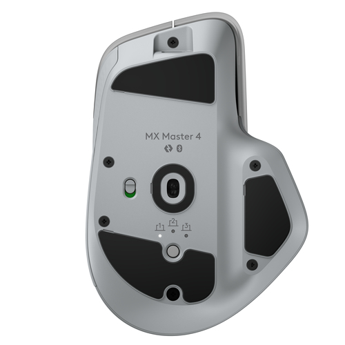 Logitech MX Master 4, rato ergonómico sem fios com feedback tátil de desempenho avançado, deslocamento ultrarrápido, carre
