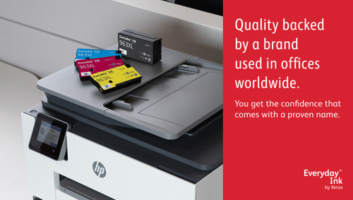 Xerox Everyday Tintenstrahl Tintenpatrone - Alternative für HP (963XL) - CMYK - Remanufactureder Pack