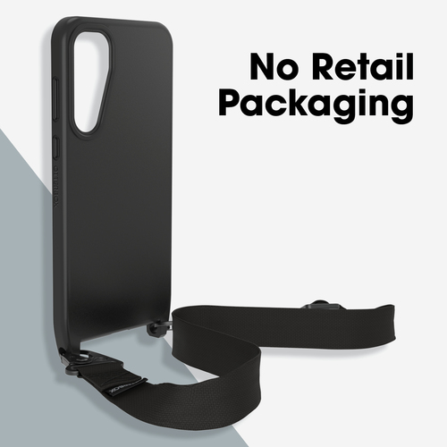 OtterBox React Estojo de transporte Samsung Smartphone - Preto - Alça de pescoço