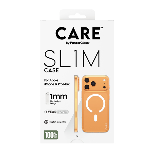 PANZERGLASS CARE CASE SL1M MAGSAFE IPHONE 17 PRO MAX TRP