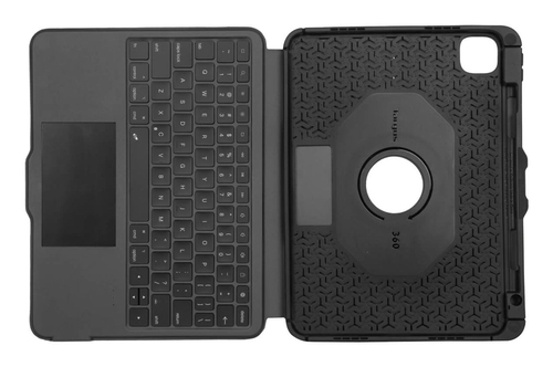 Targus VersaVu THZ988NO Tastatur/Cover (Folie) für 27,9 cm (11 Zoll) bis 33 cm (13 Zoll) Apple iPad Pro 11 (2024), iPad Pr