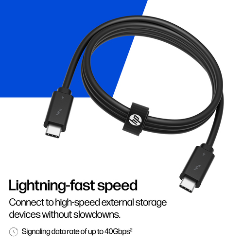 HP 240W Thunderbolt 4 Cable. Ursprungsland: China, HP-Segment: Business. Nachhaltigkeitszertifikate: Forest Stewardship Co