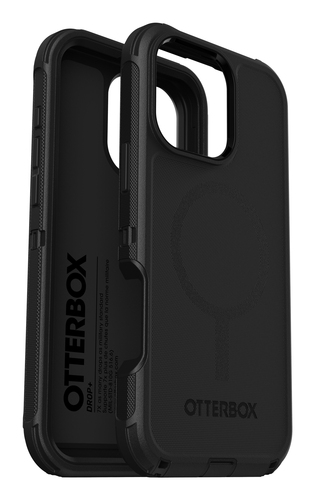OtterBox Defender Estojo para Apple Smartphone - Texturizado - Preto - Varejo - 1 - Resistente a Danos, Resistente a queda