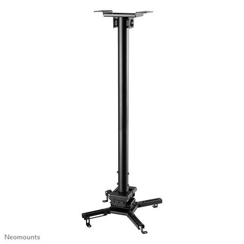 Fixation au plafond Neomounts CL25-550BL1 pour Projecteur - Noir - Réglable en hauteur - 35 kg Max