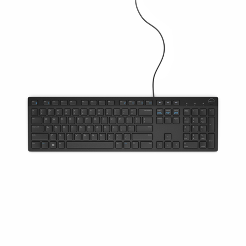 DELL KB216. Keyboard form factor: Full-size (100%). Keyboard style: Straight. Device interface: USB, Keyboard layout: QWER