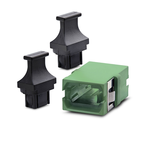 StarTech.com MPOSMAPCGNCOUPLER. Verbindungstyp: MPO/MTP, Produktfarbe: Grün, Kabel mode struktur: Einzelmodus. Konformität