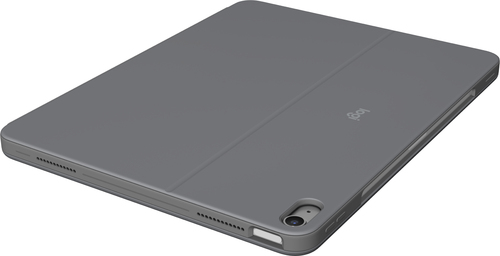 Logitech Combo Touch Keyboard/Cover Case for 33 cm (13") Apple iPad Air 13 (2024) Tablet - Oxford Gray - Scuff Resistant, 
