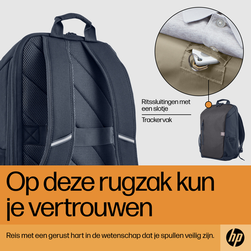 HP Travel 18 Liter 15.6 Iron Grey Laptop Backpack. Case type: Backpack, Maximum screen size: 39.6 cm (15.6"). Weight: 510 g