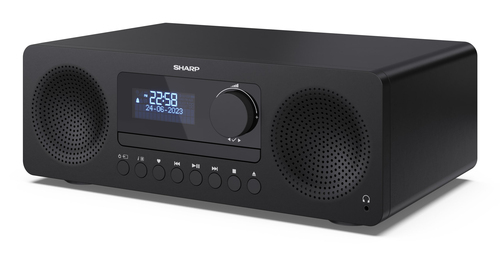 Sharp XL-B720D(BK). Typ: Heim-Audio-Mikrosystem, Produktfarbe: Schwarz, Anzahl an optischen Scheiben: 1 Disks. RMS eingest