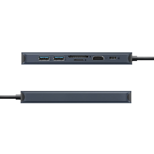 Targus HyperDrive HD4003GL USB 3.2 (Gen. 2) Typ C Docking Station für Monitor - Ladefunktion - Speicherkartenleser - SD, m