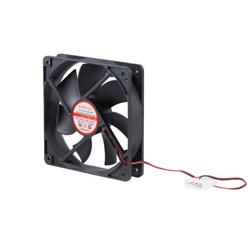 StarTech.com 120x25mm Dual Ball Bearing Computer Case Fan w/ LP4 Connector - System fan kit - 120 mm - Add additional chas