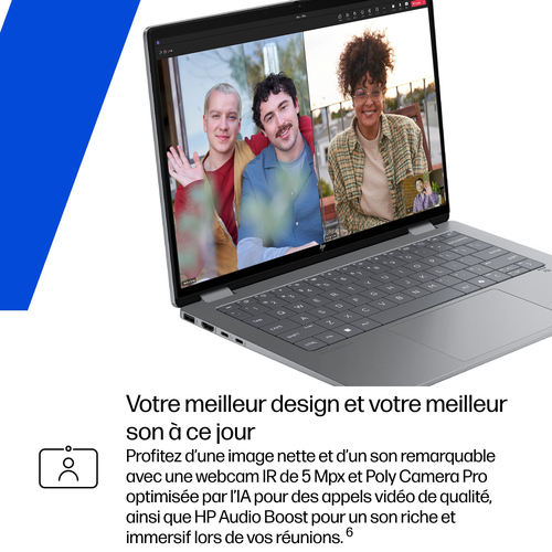 HP OmniBook X Flip Next Gen AI 14-fk0018nb. Product type: Hybrid (2-in-1), Form factor: Convertible (Folder). Processor fa