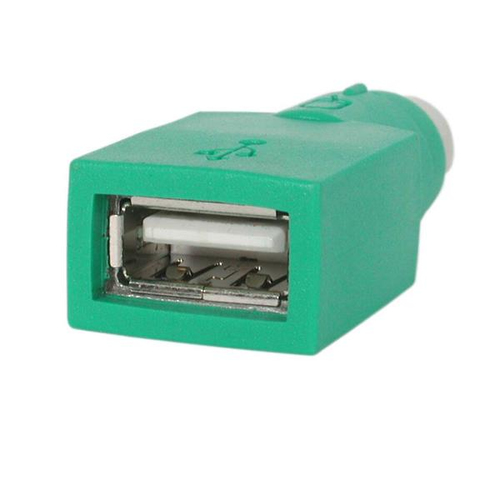 StarTech.com Replacement USB Mouse to PS/2 Adapter â€" F/M - 1 x 4-pin Type A USB Female - 1 x 6-pin Mini-DIN (PS/2) Keybo