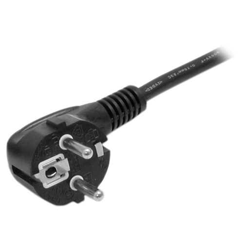 StarTech.com Standard Power Cord - 1.80 m - For Desktop Computer, Monitor, Printer, Scanner - Schuko CEE 7/7 / IEC 60320 C