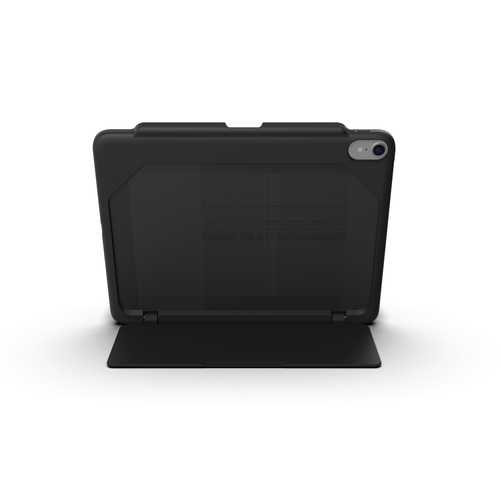 ZAGG Rugged Book Go. Tastatursprache: Schweiz. Markenkompatibilität: Apple, Kompatibilität: iPad Pro, Produktfarbe: Schwar