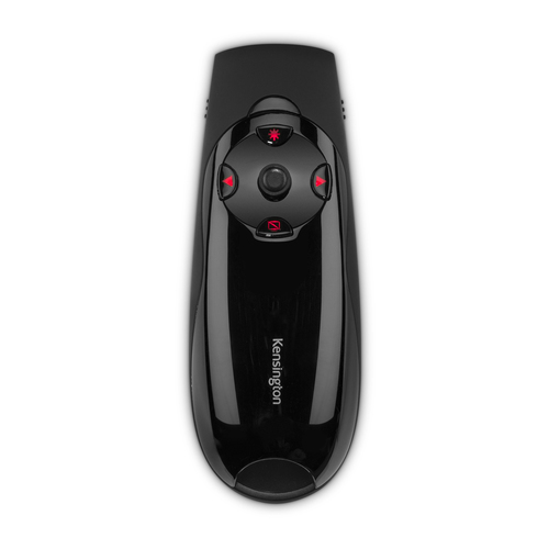Kensington Presenter Expert Mouse - Radio Frequency - USB - Laser - 4 Button(s) - Black - Wireless - 50 m - 2.40 GHz