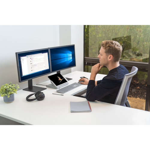 Kensington SureTrack Mouse - Bluetooth/Radio Frequency - USB 2.0 Type A - Optical - 3 Button(s) - Black - TAA Compliant - 