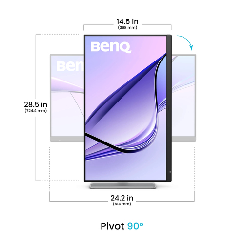 BenQ MA270S. Bildschirmdiagonale: 68,6 cm (27"), Display-Auflösung: 5120 x 2880 Pixel, HD-Typ: 5K Ultra HD, Bildschirmtech
