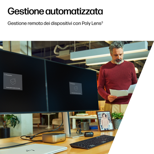 HP Dock Thunderbolt 4 100 W G6. Tecnologia di connessione: Cablato, Interfaccia host: Thunderbolt 4, Fornitura di alimenta