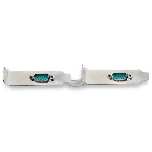 StarTech.com Serial Adapter with 16950 UART - Low-profile Plug-in Card - 1 - TAA Compliant - PCI Express x1 - PC, Linux - 