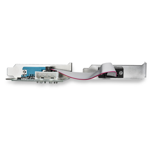 StarTech.com Serial Adapter with 16950 UART - Low-profile Plug-in Card - 1 - TAA Compliant - PCI Express x1 - PC, Linux - 