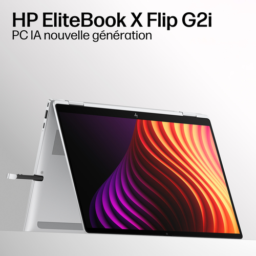 HP EliteBook X Flip G2i Next Gen AI PC. Produkttyp: Hybrid (2-in-1), Formfaktor: Convertible (Ordner). Prozessorfamilie: I